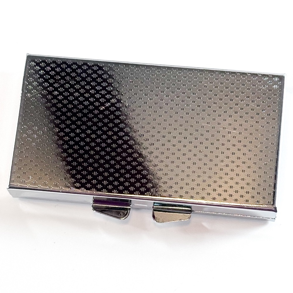 Silver Pill Box - Picture 3 of 8